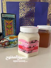  1 العسل أبيض من الجبل قيرغيزستان