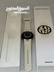  2 SAMSUNG WATCH 6  USED مستعملة شبه جديدة