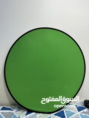  1 شاشه خضراء green screen بحجم كبير