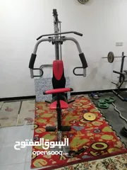  4 اجهزه رياضيه : جهاز ركض  +جهاز بايسكل + جهاز حديد