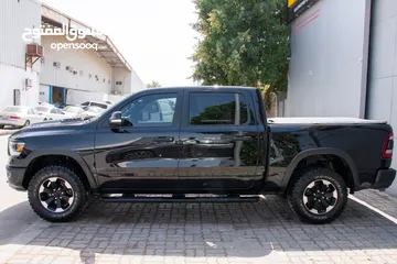  4 DODGE RAM REBEL 2023 CANADIAN SPEC CLEAN TITLE   وارد كندا خالي من الحوادث تدخل السعودية