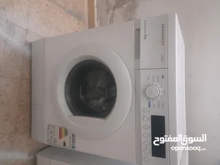  1 غسالة دايو بحال الوكاله 8 كيلو الموقع اربد بيت راس