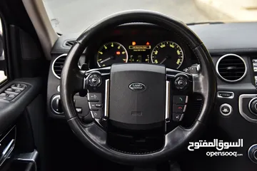  13 لاند روفر LR4 SE سوبرشارج 2015 Land Rover LR4 SE 3.0L V6 Supercharged 4WD