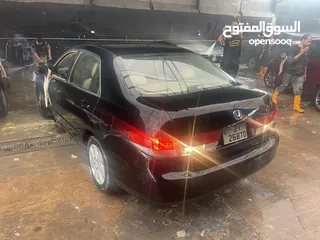  26 هوندا اكورد 2003 بنزين اصلي صيانة كاملة لون اسود ملوكي بدون حوادث داخل الاردن سعر حررررررررق