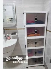  4 توفر من جديد لكثرة الطلب دولاب فانتازيا 5 طبقات مزود بعجلات  وفرنالك المنتج الأكثر طلباً