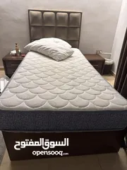  4 سرير مفرد من الريم