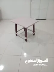  5 table and cabinet and teapoy