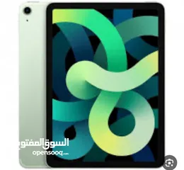  9 APPLE IPAD AIR 6 256 g ابل ايباد اير 6 256 جيجا  كفاله 1 من ابل  وسنتين من اكشن إكسبرس