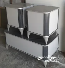  3 طاولات وسط جميع الوان مقاس حسب الطلب جودة عالية مكون من ثلاث قطع خشب ودهان