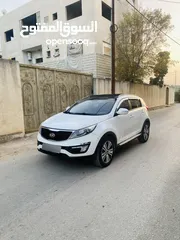  8 كيا سبورتاج 2015 فل الفل مع بانورما الجيب في حاله الوكاله ولا غرام بوية(شركه)