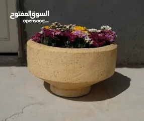  16 منتجات خرسانية اسمنتية احواض زهور
