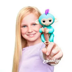  1 لعبة سعدان قرد اصبع تفاعلي  MONKEY TOYS FINGER