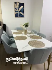  2 Dining Table with 6 chairs