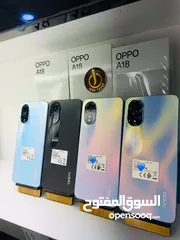  6 جديد oppo A18 رام 8 جيجا 128 مكفول سنة متوفر توصيل