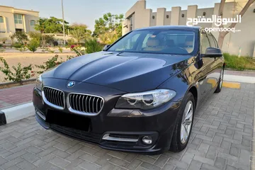  2 BMW 5 Series 2015, GCC Specs, Top Option, Single Owner, Accident free