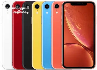  4 ايفون XR سعه 128 قيقا جديد كفاله سنه