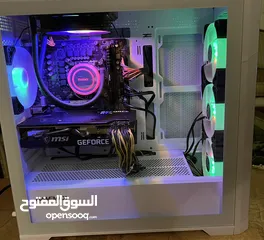  4 Gaming PC RTX 3070 MSI Liquid Cooler RGB Corsair RAM Mid Tower