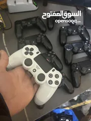  6 ايادي اصليةةة وكوبي بحالة الوكالة عالفحصص وكفالة شهر  للبيع ( متوفر عروض على الصيانه)Control ps4