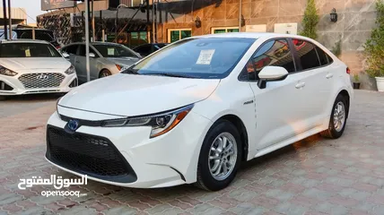  3 تويوتا كارولا هايبرد 2020 بحالة الوكالة Toyota corolla