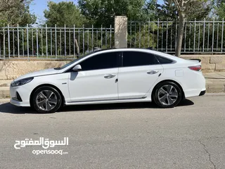  4 هيونداي سوناتا 2018 Royal أعلى صنف فل كامل فحص كامل