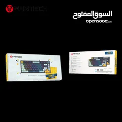  2 FANTECH ATOM81 MK875V2 MECHANICAL GAMING KEYBOARD – MIZU SERIES SKY BLUE كيبورد فانتيك ميزو 81