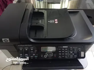  5 طابعه hpمستعمله مع سكنر  تحتاج إلى أحبار وصيانه وشغاله 100%