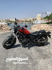  2 هوندا ريبل 500 cc  2019 ماشيه 23000 للبيع المستعجل بداعي السفر