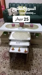  7 طاوله وسط مع سيرفيس