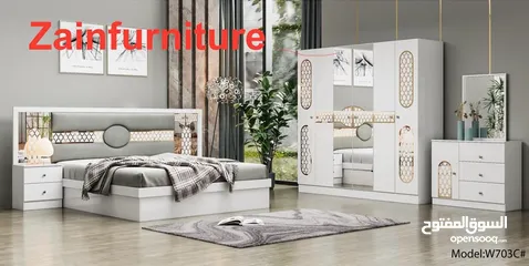  22 غرف نوم 7 قطع مع ترکیب مع دوشج شامل /BEDROOM SET WITH MATTRES