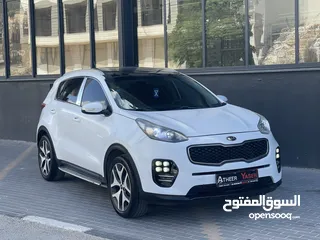  10 كيا سبورتاج 2017/16 فل الفل بوضع الشركة ولا غرام بوية وعداد قليل