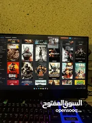  8 حساب ستيم يحتوي 8971 لعبة وافضل الالعاب منها gta و horizons call of duty والسعر قابل التفاوض