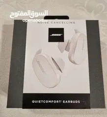  1 Bose Quietcomfort Earbuds   brand new condition   سماعة بوز كوايت كمفورت   اصلي  جديد