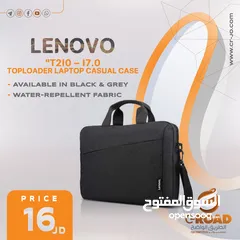  1 حقيبة لابتوب من لينوفو LENOVO "T210-17.0 TOPLOADER LAPTOP CASUAL CASE