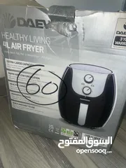  1 قلاية هوائية air fryer جديد للبيع