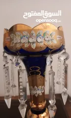  5 Crystal Egermann كريستال تشيكي ماركة   مزينة بطبقة سميكة من ماء الذهب Egermann