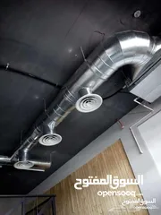  2 جميع أعمال التكييف المركزي والدكت