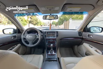  12 إنفينيتي G37 موديل 2012 - 4 جيد - سيارة رياضية مع محرك V6 3.7L