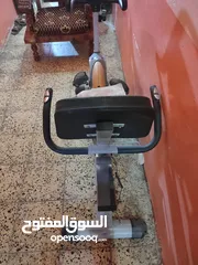  2 جهاز جري رياضي مع قير 8 سرع و كرسي متحرك + عداد