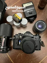  2 Canon film camera