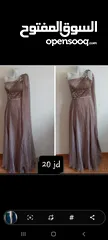  5 فساتين سهره  وعادي البيع