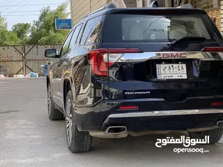  7 GMC ACADIA DenaLi 2021 3600cc ستة سلندر  تم تنزيل السعر  لغرض السفر