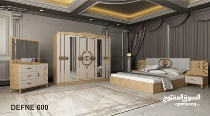  16 غرف نوم تركي وصلت حديثا شامل التركيب والدوشق مجاني