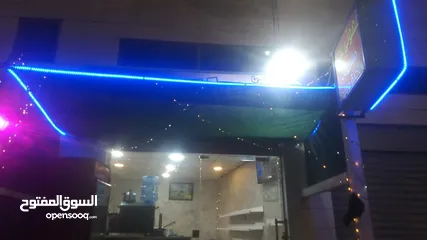  2 قهوه وكافيتيريا مجهزه كامل