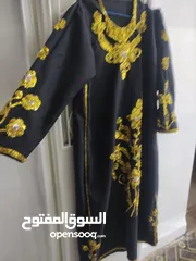  8 ثوب فلسطيني فلاحي تراثي مطرز يدوي
