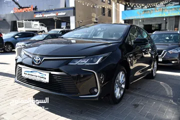  17 تويوتا كورولا هايبرد بحالة الوكالة Toyota Corolla Hybrid 2022