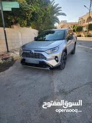  24 تويوتا راف فور موديل 2020 بلاك ادشن جمرك جديد بحالة الوكاله للبيع
