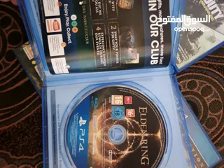 2 CD playstation 4 بحالة ممتاز