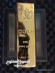  2 Decoration gold bar