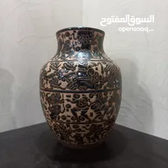  2 فازه ايرانيه رسم يدوي ارتفاع 30 س قطعه جميله ولا  غلطه قطعه متحفيه