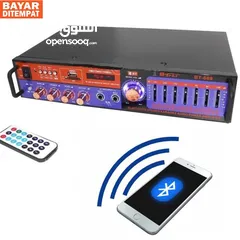  1 امبلفير  مضخم صوت Audio Amplifier 2 Channels Bluetooth  BT-669 مضخم صوت